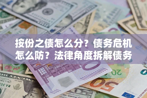 北京按份之债怎么分？债务危机怎么防？法律角度拆解债务分配与风险自保指南