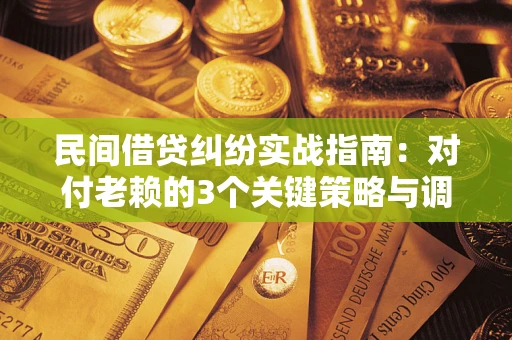 北京民间借贷纠纷实战指南：对付老赖的3个关键策略与调解盲区解析