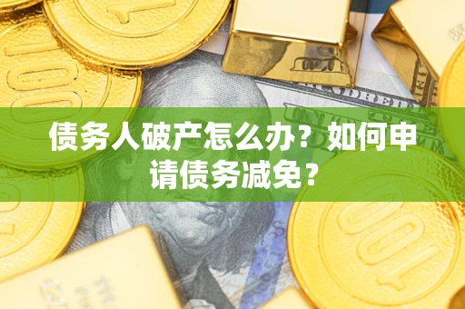 北京债务人破产怎么办？如何申请债务减免？