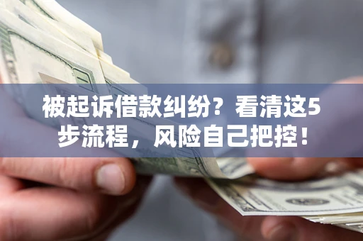北京被起诉借款纠纷？看清这5步流程，风险自己把控！