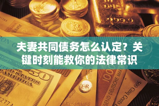 北京夫妻共同债务怎么认定？关键时刻能救你的法律常识