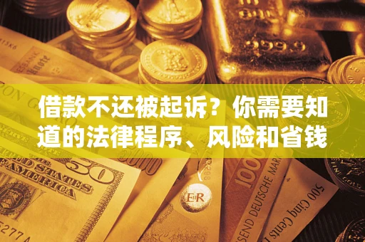 北京借款不还被起诉？你需要知道的法律程序、风险和省钱技巧
