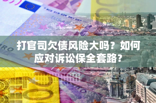 北京打官司欠债风险大吗？如何应对诉讼保全套路？