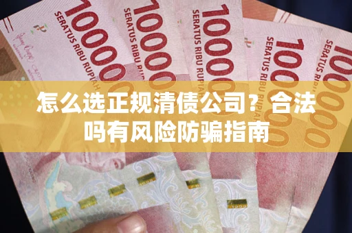 北京怎么选正规清债公司？合法吗有风险防骗指南