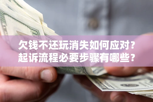 北京欠钱不还玩消失如何应对？起诉流程必要步骤有哪些？